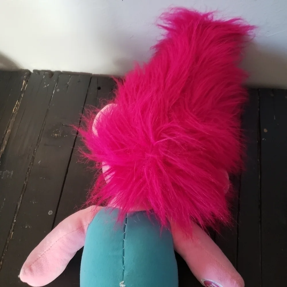 Build-a-Bear BAB Trolls Doll Poppy Stuffed Plush Movie Cartoon Character Toy